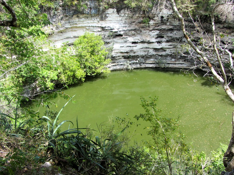 Cenote sacrificios Chichen Itza